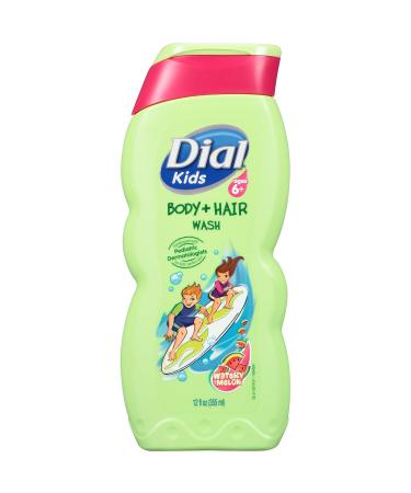 Dial Kids Body Wash & Hair Watery Melon 12oz - Tear-Free Formula for Gentle Cleansing | Shop Internationally - Buy Online on GoSupps.com