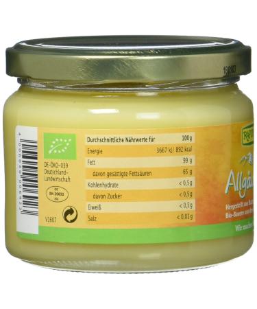 Buy Rapunzel Allg u Ghee 250g - Premium Quality Organic Ghee for Cooking & Baking - Fast International Shipping - Buy Online on GoSupps.com