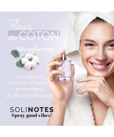 SOLINOTES Cotton Flower Perfume for Women - Eau De Parfum | Delicate Floral and Soothing Scent - Made in France - Vegan - 1.7 fl.oz - Buy Online on GoSupps.com