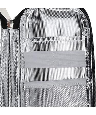 Diabetic Medication Cooler Case - Lightweight Multi-Layer Zipper Bag for Outdoor Use (Purple) - Buy Online on GoSupps.com