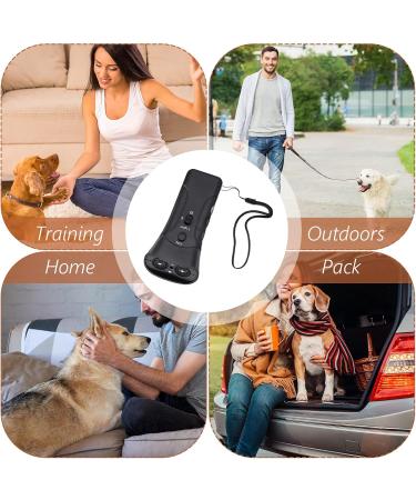 Handheld Dog Repeller Trainer | Double Channel Ultrasound Device for Effective Dog Bark Control & Training - Buy Online on GoSupps.com