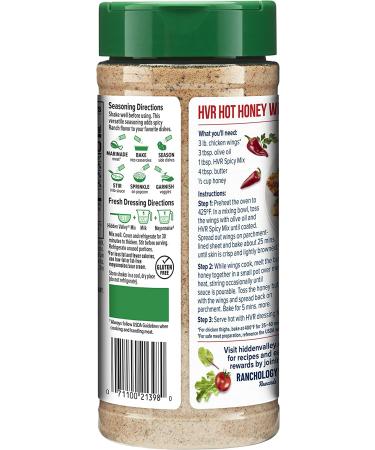Hidden Valley Original Ranch Spicy Dressing & Seasoning Mix - Gluten Free (8 oz) - Buy Online on GoSupps.com