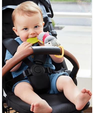 Skip Hop Bandana Buddies Baby Activity Chime & Teether Stroller Toy  Zebra - Buy Online on GoSupps.com