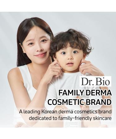 Dr. Bio Bubble Cream Foam Shampoo & Body Wash | Gentle pH Balanced All-in-One Cleanser for Face Body & Hair | Hydrating Hypoallergenic with Probiotics | 15.87oz/450ml - Suitable for All Ages - Buy Online on GoSupps.com