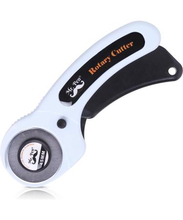 Mr. Pen 45mm Fabric Cutter with Extra Blade - Rotary Cutter for Fabric and Leather Cutting Tools - Buy Online on GoSupps.com