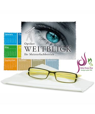 Sticker Design Shop Glass Cleaning Cloth Glasses Cleaning Cloth Individually Printed with Your Desired Photo (without gift box)