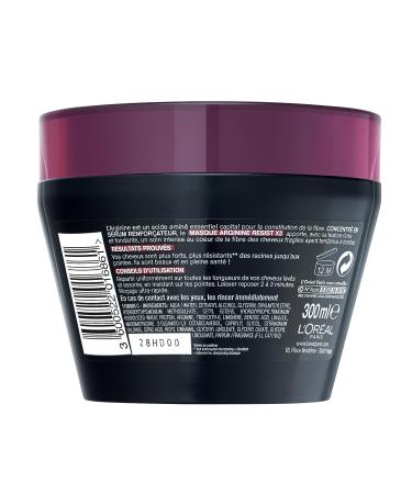 L'Oreal Elseve Arginine Resist X3 Hair Mask 300 ml - Elvive Triple Resist X3 - Buy Online on GoSupps.com
