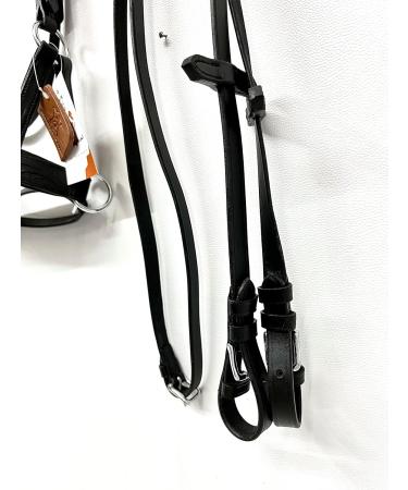 Amazing Horse Stuff Sidepull Bridle - Designer Hand Carving Curved Riding Straps | Full Cob Pony - International Shipping Available - Buy Online on GoSupps.com
