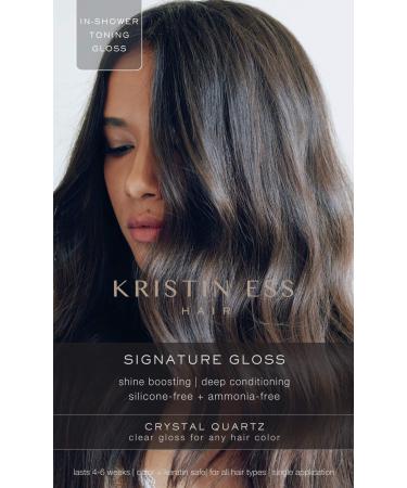 Kristin Ess The One Signature Hair Gloss - Crystal Quartz: Pigment Free, Colorless 1 Count (Pack of 1)