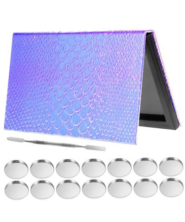 Palette Maquillage Magn tique Vide avec Petits Plateaux M talliques et Raclette Plateau Cosm tique Spacieux pour Organiser Ombres Paupi res Usage Professionnel et Voyage