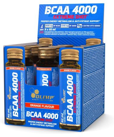 Olimp Sport Nutrition BCAA - Orange - Pack of 20 - 60ml - Buy Online on GoSupps.com