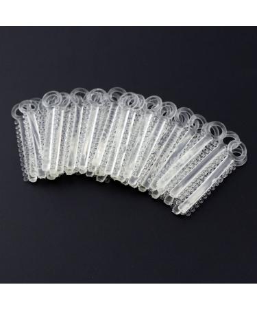 Dental Orthodontic Ligature Ties Elastic Rubber Bands Separators CLEAR 1040pcs