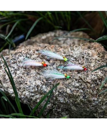 Goture Clouser Minnow Fly Fishing Range - Size 4#-14# - Perfect for Perch Trout & Panfish - International Shipping Available - Buy Online on GoSupps.com