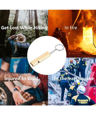 Bear Bell with Whistle for Bear Deterrent | Loud Bell with Magnetic Silencer | Emergency Whistle & Carabiner for Outdoor Activities - Buy Online on GoSupps.com
