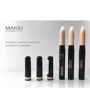  Makki 03 Rosy Beige Longstay Creamy Concealer Silky Non-Greasy Finish Long Lasting Matte Finish - Buy Online on GoSupps.com