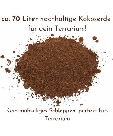 ProFlora Coconut Soil Terrarium Substrate 70L - Biodegradable Peat-Free Coconut Fiber Soil for Plants - Buy Online on GoSupps.com