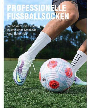 Buy Tanstc Grip Socks for Football Basketball & Yoga - Breathable Anti-Slip Unisex Sports Socks (39-46) - Perfect for Men & Women - Buy Online on GoSupps.com