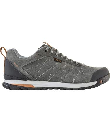 Oboz Bozeman Low Leather Hiking Shoe - Men's Charcoal 11 - Buy Online on GoSupps.com