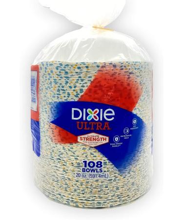 Dixie Ultra Paper Bowls 20 oz 135 Count Blue - Disposable Bowls for Parties & Events - Buy Online on GoSupps.com