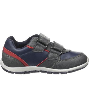 Geox Boy's B Heira Sneakers - 6 UK Child - Dark Grey Blue - Buy Online on GoSupps.com