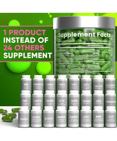 BIOTEQUELAB Weight Loss Diet Capsules Natural Appetite Suppressant Day & Night Fat Burner for Women & Men with Apple Cider Green Coffee Bean Extract Metabolism Booster Supplement - 60 Pills - Buy Online on GoSupps.com