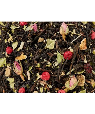 Dethlefsen Balk tepemando BIO black tea mix kbA Black Sench fruits & pink almond vanillanote DE KO006 aromaized 1 kg
