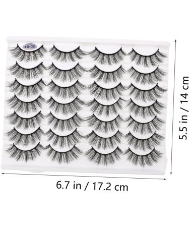FRCOLOR 7 Boxes 5D False Eyelashes Natural False Eyelashes Pesta as Postizas Natural Makeup Accessories Pestanas Postizas Natural Beauty Salon Eyelashes Makeup False Eyelashes - Buy Online on GoSupps.com
