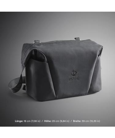Stokke Xplory X Wrap Pocket - Versatile Shoulder Bag & Backpack with UPF 50+ Water-Repellent Easy to Clean - Modern Gray - Buy Online on GoSupps.com