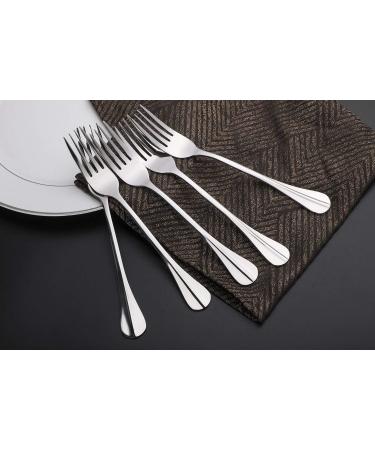 Wansang 12-piece Fine Stainless Steel Dinner Forks Set 8 Inches - Buy Online on GoSupps.com