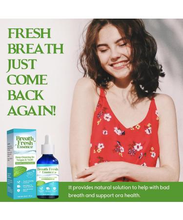 Bad Breath Treatment for Adults Natural Breath Freshening Drops for Bad Breath Fast-Acting Long-Lasting Boosts Confidence for Socializing Alcohol-Free 30ML - Buy Online on GoSupps.com
