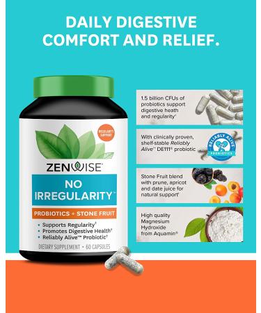 Zenwise Health Wise N - 60 Vegetable Capsules for Optimal Wellness - Buy Online on GoSupps.com