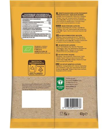  Probios Probios Organic Potato Chips - 12 x 40g pack - Buy Online on GoSupps.com