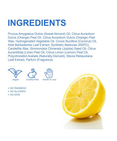 Kalastyle Swedish Dream Organic Soft Lemon Lip Balm - 0.8 Oz | Hand-Poured All-Natural International Shipping - Buy Online on GoSupps.com