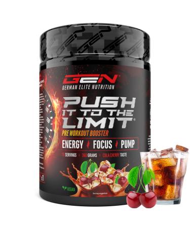 Push it to the Limit Pre-Workout with L-Arginine + Citrulline + L-Tyrosine + L-Theanine + L-Carnitine + AAKG + Taurine + Rhod