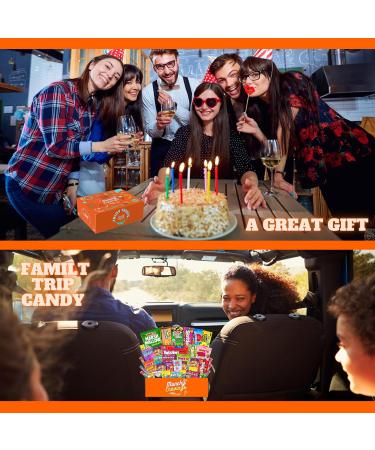 MunchyCravings Exotic Candy Box (50 Ct.) Our Bulk Bonbon Candy Mystery Box offers Tiktok Candy Treats For Adults Movie Nights and Gifts - Buy Online on GoSupps.com