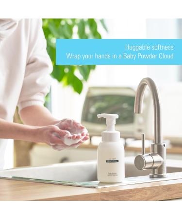 Double Scented Baby Powder Foaming Hand Soap - Moisturizing Vegan Wash with Fig & Pomegranate Extract for Bathroom & Kitchen - 10.14 fl oz - Buy Online on GoSupps.com