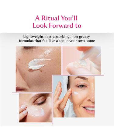 Complete Skincare Kit Deep Hydrating Face Moisturizer for Women and Men Cleanser Peptide Eye Serum Snail Mucin Essence and Pro-Aging Face Cream 4-Step Daily Set for All Skin Types - Buy Online on GoSupps.com