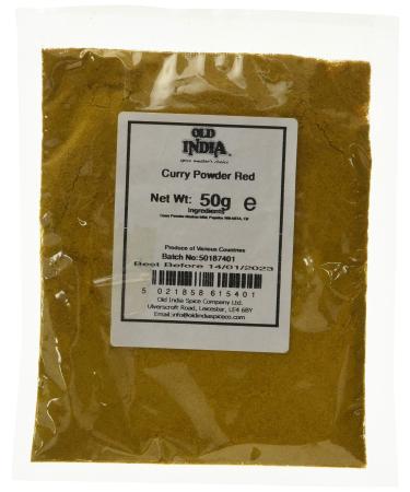 Old India Curry Powder Red 50g