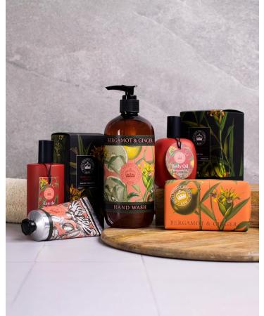 Buy Kew Gardens Luxury Hand & Body Wash - Refreshing Aloe Vera & Vitamin E Bergamot & Ginger - International Shipping Available - Buy Online on GoSupps.com
