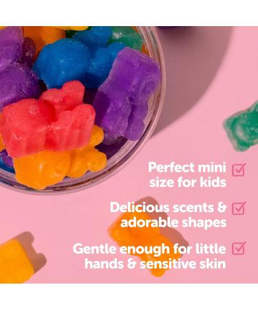 Handmade Bear Shape Kids Soap - Fun Bubble Soaps for Children's Bath Time | All Skin Types | Eco-Friendly & Made in the USA - Buy Online on GoSupps.com
