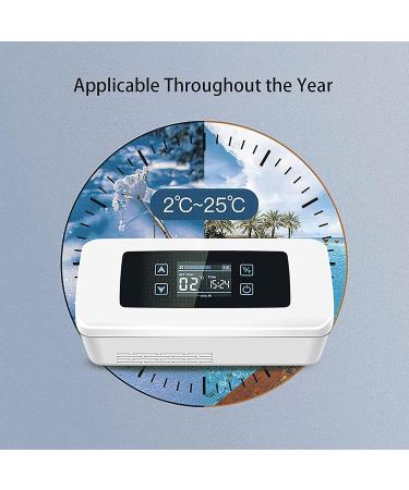 ZZBB Small Reefer Refrigerator and Insulin Cooler Portable Insulin Refrigerated Box Car Home Refrigeration Heating Medicine Small Refrigerator - Buy Online on GoSupps.com