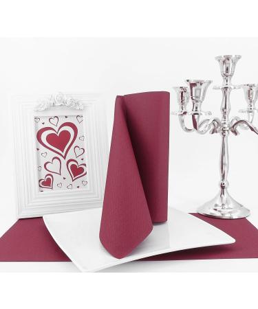 Buy 50 APARTina Berry Airlaid Napkins - Fabric-like 40x40 cm | International Shipping Available - Buy Online on GoSupps.com