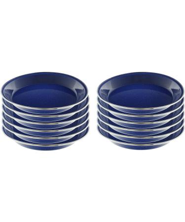Direct 2 Boater 10 Enamel Camping Plates - 12 Pack Metal Plates for Camping, Hiking & Picnics - Buy Online on GoSupps.com