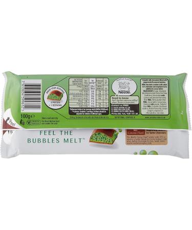 Aero Mint Chocolate Bar 100g Share Moments of Bubbly Pleasure with Friends and Family Smooth Milk Chocolate Filled with Peppermint Flavoured Bubbles - Buy Online on GoSupps.com