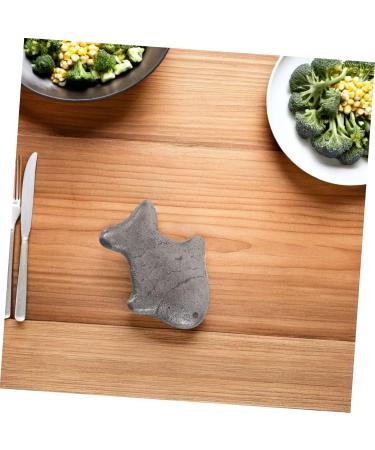  MUCKLILY 2 Piece Cast Iron Fish Cookware Iron Deficiency Prenatal Iron Kitchen Health Iron Supplement Iron Reusable Iron Supplement Vegan Dark Brown - Buy Online on GoSupps.com