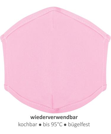 Npluseins Boil-Proof Reusable Mouth and Nose Mask - Community Mask 1514.2184 | 9x14 cm Pink - International Shipping Available! - Buy Online on GoSupps.com