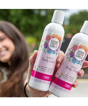 Good For You Girls Gift Set for Face & Body - 5-Piece Gel Cleanser Toner Moisturizer Body Wash & Lotion - Perfect International Shipping - Buy Online on GoSupps.com