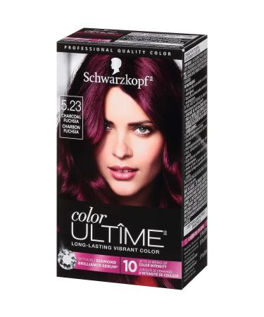 Schwarzkopf Color Ultime 5.23 Charcoal Fuchsia Hair Color Cream | Vibrant and Long-Lasting Dye - Buy Online on GoSupps.com
