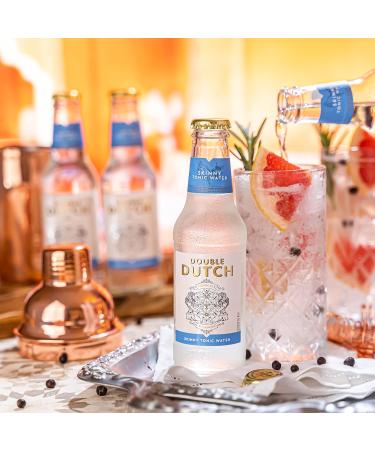 Double Dutch Skinny Tonic Eau 4 x 200 ml - Buy Online on GoSupps.com