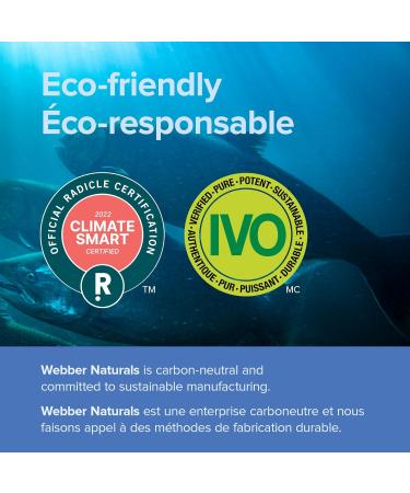 Webber Naturals Omega-3 700 mg Extra Strength 100 Clear Enteric No Fishy Aftertaste Softgels Supports Cardiovascular Health and Brain Function - Buy Online on GoSupps.com